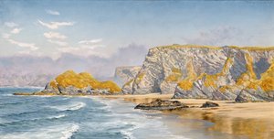Guernsey Sahili Açıklarında by John Brett